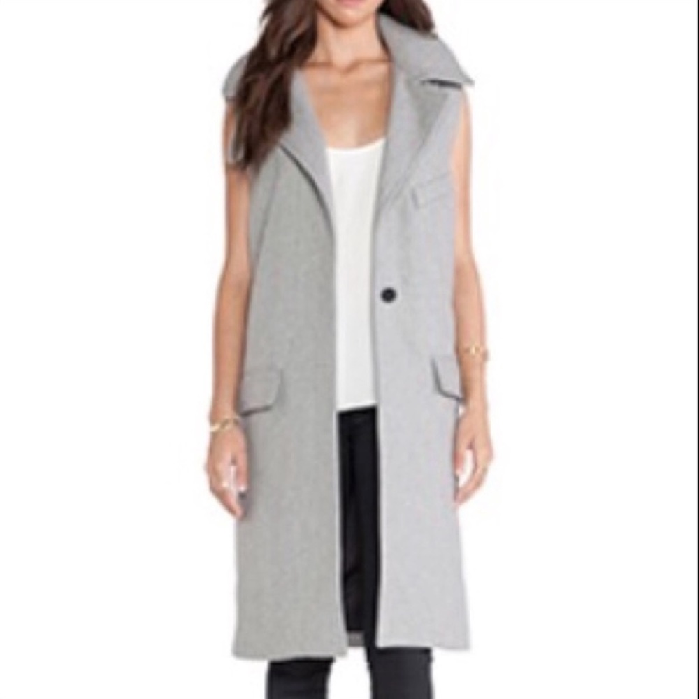 JOA sleeveless coat vest
